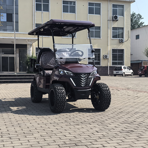 รถกอล์ฟไฟฟ้า2-Seater พร้อมแบตเตอรี่ตะกั่วกรด12V ความเร็วสูงสุด35กม./ชม. ระยะ90กม. สำหรับกิจกรรมกลางแจ้ง - Product Image 1