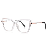 VisualMate popularité TR90 matériel oeil de chat OEM/ODM accepter les montures de lunettes pour accessoires de mode