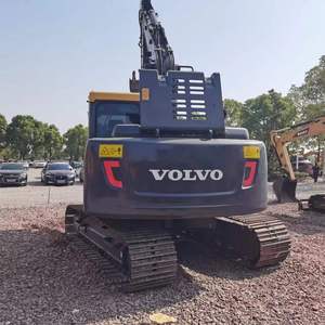 Excavatrice sur chenilles hydraulique Volvo 140 d'origine, 14 tonnes, Volvo EC140 d'occasion pour la construction routière, en vente - Product Image 3