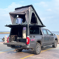 Coque de camping-car pour camionnette, camping-car pliable avec tente de toit pour le camping hors route et les aventures en plein air