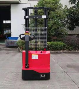 1.5ton מערם חשמלי 1.6 מ '-3.5 מ' הרמת סוג הליכה חשמלי מזרן משאית מלגזה - Product Image 3