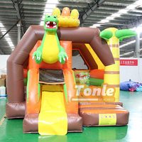 Château gonflable d12, maison gonflable avec toboggan, pour enfants, à vendre