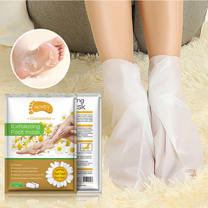 Calcetines nutritivos para el cuidado de los pies, mascarilla de lámina de manzanilla Natural, orgánica, exfoliante - Product Image 2