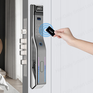 Handaily usmarty App جهاز تحكم عن بعد فيديو <span class=keywords><strong>Intercom</strong></span> Go كلمة مرور بصمة قفل باب إلكتروني رقمي منزلي - Product Image 4