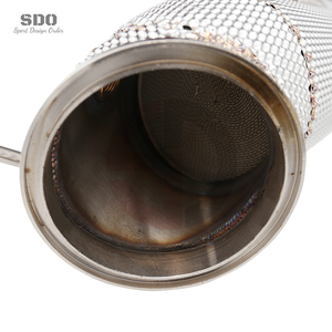 SDO Performance - Tubo de Escape de Alto Flujo de Acero Inoxidable con Catalizador y Protección Térmica para BMW 320i 330i 530i Z4 G29 B48 2.0T 2017-2024 - Product Image 4