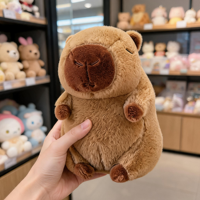 Fournisseur vérifié par une usine professionnelle, jouet en peluche capybara en coton PP doux et moelleux, certifié CE EN71 ASTM, pour enfants