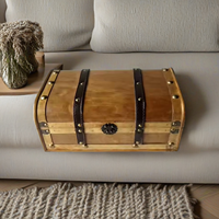 Boîte de rangement en bois artisanale personnalisée pour femmes, organisateur de bijoux poli, compartiments ajustables, style vintage, réutilisable, pour table