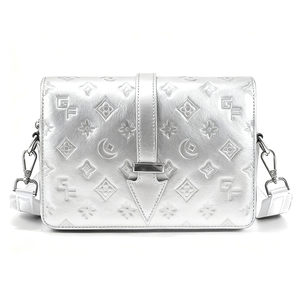 Túi đeo chéo nam GORFIAWholesale, sản phẩm mới, kiểu dáng thời thượng, cổ điển, unisex, sang trọng, họa tiết chữ V độc đáo - Product Image 1