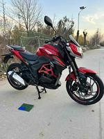 Haojue DR190 190cc Moto Naked Urbaine Refroidie par Air Frein CBS Connecté Fourche Avant Inversée Euro5 CKD Export en Gros pour l'Afrique de Sud-Est