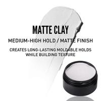UUFINE Pâte pour cheveux mats 4 types, marque distributeur, argile pour hommes