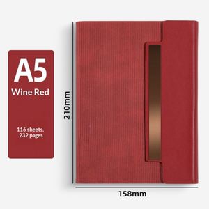 Libreta Promocional Personalizada de Cuero Premium Hecha a Mano con Cierre Magnético, Tapa Blanda y Diseño de Tres Pliegues - Product Image 6