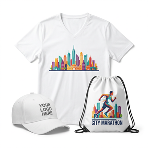 Fournisseur fiable : Ensemble cadeau personnalisé pour marathon, idéal pour les événements sportifs mondiaux – Vêtements de course professionnels avec MOQ flexible et expédition rapide - Product Image 1
