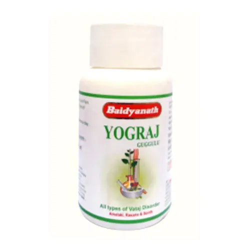 Produk Herbal India Baidyanath Yograj Gutgulu 100 Tablet Obat Herbal