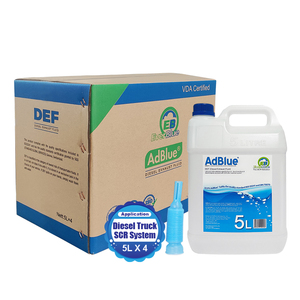 Fluide d'émission diesel portable <span class=keywords><strong>Adblue</strong></span> <span class=keywords><strong>5L</strong></span> DEF AUS32 Solution d'urée pour véhicules diesel SUV Voitures commerciales - Product Image 2