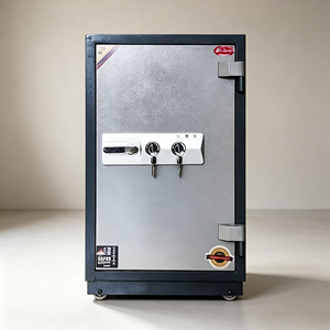 Caja Fuerte de Acero a Prueba de Fuego, Caja Metálica para Efectivo, Gabinete de Almacenamiento Impermeable con Cerradura de Llave para Oficina y Hotel - Product Image 5