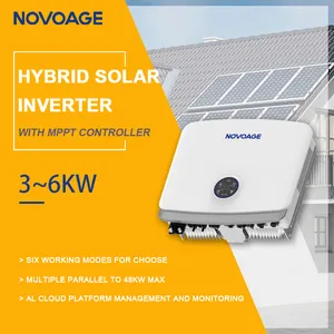 Dc To Ac On Grid Solar Inverter Photovoltaic Grid Connected Hybrid Solar Inverter For Solar Power System 220V 50 60 Hz OEM W