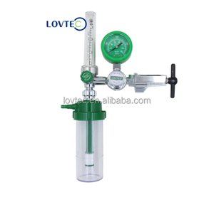 Regolatore di Ossigeno Medicale Lovtec Cga540 per Bombola con Flussometro e Umidificatore - Product Image 4
