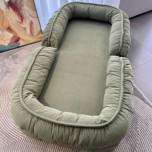 Sofá cama de diseño especial único para sala de estar, sofá cama plegable de tela - Product Image 6