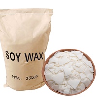 La Chine fournit des flocons d'huile de soja faits à la main de luxe cire écologique pour bricolage bougie parfumée faisant 25kg poids pour les cadeaux de vacances