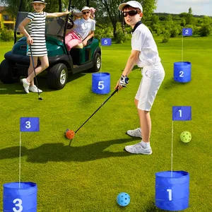Juego de cubo de <span class=keywords><strong>golf</strong></span>, juego de astillado de <span class=keywords><strong>golf</strong></span> para adultos, familia, niños, patio trasero interior al aire libre, PAR 6, juegos de <span class=keywords><strong>golf</strong></span> de <span class=keywords><strong>playa</strong></span>/Pickleball - Product Image 3