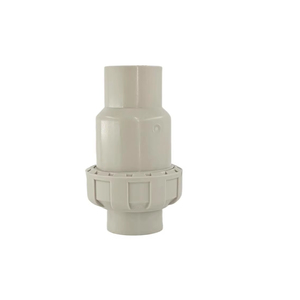 Vanne <span class=keywords><strong>anti</strong></span>-<span class=keywords><strong>retour</strong></span> industrielle PPH DN15-DN100 certifiée CE, résistante à la corrosion, pour liquides chimiques, vanes OEM - Product Image 1