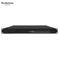 Firewall 1U pour rack, 6 ports LAN, 3320M HM76, DDR3 MAX 8G, VGA, SATA3.0, MSATA, compatible WIN7 WIN10 WIN11, Appliance Firewall