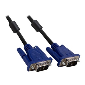 Cable de interruptor VGA macho a macho negro de 2 metros, ideal para conectar dispositivos de vídeo como monitores y - Product Image 1