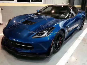 New Carbon Fiber Body Kit for Corvette C7 Including Front Shovel Rear <b>Diffuser</b> Spoiler Cover-<b>Car</b> Bumpers - Product Image 5