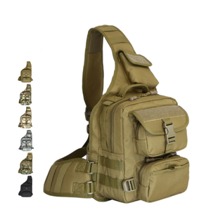 DF40 Wide Shoulder Strap Chest <b>Bag</b> with 2 Front Pockets and One Big Compartment <b>for</b> <b>Hiking</b> <b>Boots</b> - Product Image 2