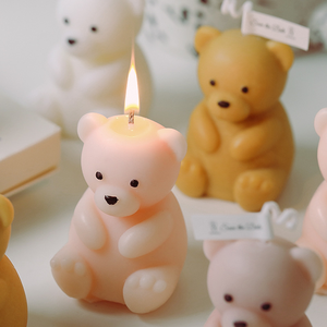 Velas Aromáticas <span class=keywords><strong>de</strong></span> Osito <span class=keywords><strong>de</strong></span> Peluche Hechas a Mano, Velas <span class=keywords><strong>de</strong></span> Cera <span class=keywords><strong>de</strong></span> <span class=keywords><strong>Soja</strong></span> <span class=keywords><strong>de</strong></span> Color Pastel para Recuerdos <span class=keywords><strong>de</strong></span> Boda y Baby Shower, Éxito <span class=keywords><strong>de</strong></span> Ventas - Product Image 3
