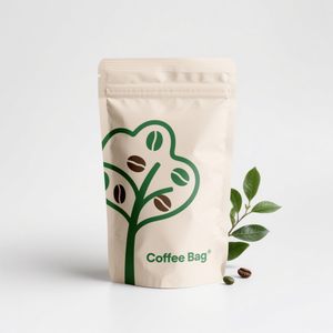 Sacchetti di Carta Personalizzati per Caffè con Finestra, Buste in Carta Kraft Nera per Confezionamento Chicchi di Caffè - Product Image 3