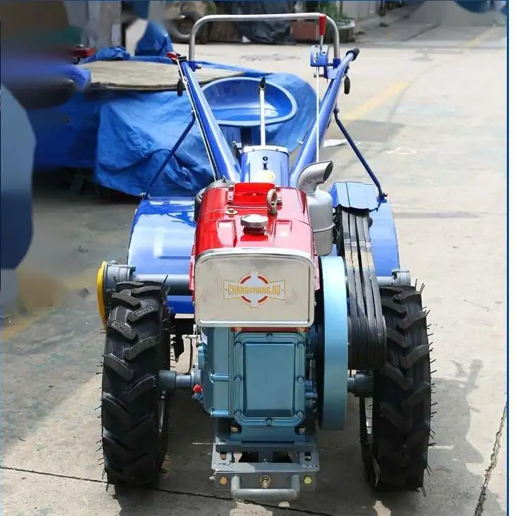 Single-shaft, tractor-driven type A walking tractor
