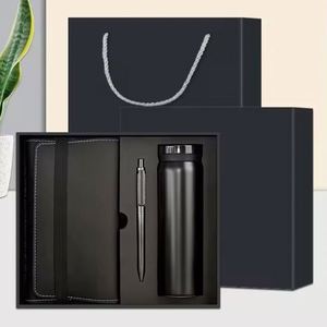Corporate Business Gift Set for Men <b>Women</b> Luxury Premium With Custom Logo Print Promotional Notebook with Thermos Cup Gift Set - Product Image 6
