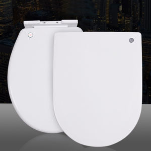 Asiento de Inodoro de Diseño Moderno con Cierre Suave y Liberación Rápida, Material Duroplast YC001 UF, Suministros de Fábrica - Product Image 1