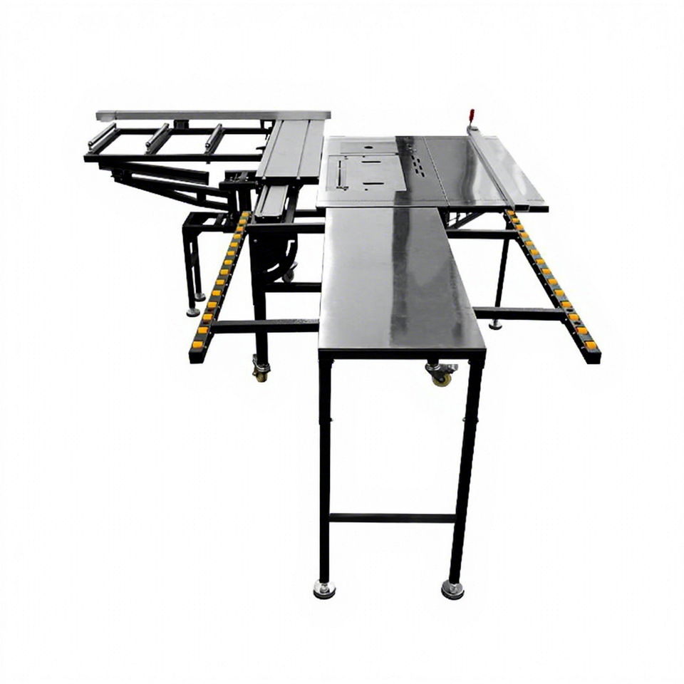 Machine Loading Table Sliding Full Set Cutting Sliding Table Saw Machine Portable Multifunctional ...