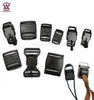 Sac Clip Curseur En Plastique 20mm 25mm Connecteur Magnétique Attache Sangle Boucle Ceinture En Plastique Camping Tactique Boucle