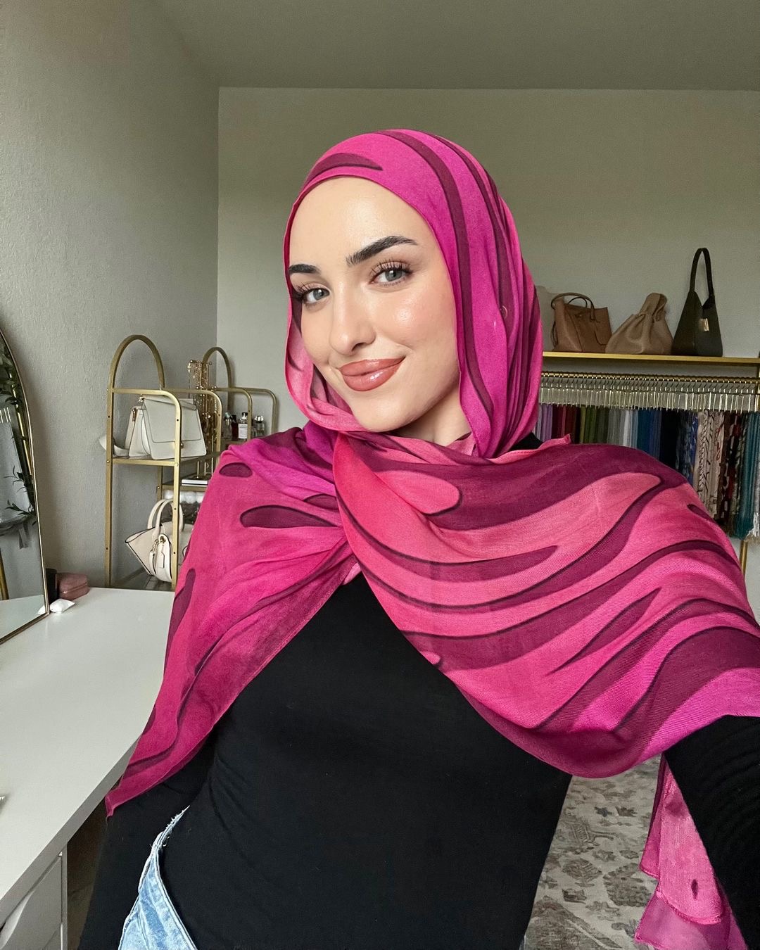 Selected jammy Hoodie Hijab Style