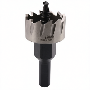 Scie cloche HSS Ttake 38 mm fabriquée en Italie pour le perçage du métal et du bois - Product Image 2