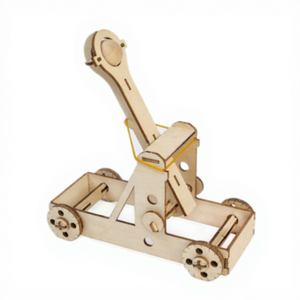 Kit <span class=keywords><strong>de</strong></span> Montage <span class=keywords><strong>de</strong></span> Modèle en Bois <span class=keywords><strong>de</strong></span> Trebuchet Ancien, Véhicule <span class=keywords><strong>Catapulte</strong></span>, <span class=keywords><strong>Jeu</strong></span> Éducatif <span class=keywords><strong>de</strong></span> Casse-tête, Projet Scientifique Manuel pour Étudiants - Product Image 1