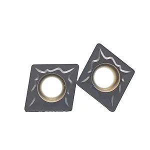 Acabamento Indexável Insere PCD/CVD revestimento CCMT120408-GM Torno CNC Tungsten Carbide Turning Insert