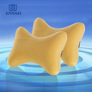 Gối tựa đầu xe hơi bán chạy, chất liệu mút nhớt hình xương, hỗ trợ cổ - Product Image 3