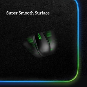 Tapis de souris RGB XXL de haute qualité au design personnalisable, tapis de souris de jeu LED, tapis de bureau étendu Anime RGB pour ordinateur portable et clavier - Product Image 3