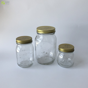 Pot en verre rond vintage réutilisable à fermeture automatique pour la mise en conserve, 250 ml, pot à dessert, pot à sauce - Product Image 2