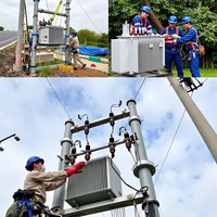 Transformateur de distribution immergé dans l'huile S20 6,6 kV Triphasé 1000 kVA Économie d'énergie Faible perte Bobinage en cuivre 50 Hz Gansu Vitesen
