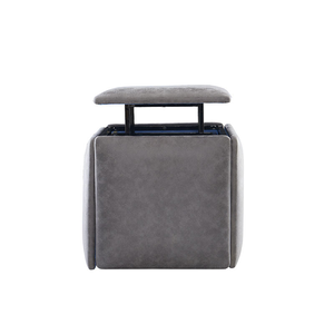 Silla Metálica Multifuncional Moderna, Desmontable, Inspirada en el <span class=keywords><strong>Cubo</strong></span> de <span class=keywords><strong>Rubik</strong></span>, con Asiento de Tela y Almacenamiento, para Hogar o Hotel - Product Image 3