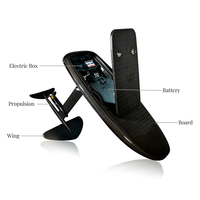 Planche hydrofoil électrique en fibre de carbone personnalisée avec télécommande sans fil, planche de surf électrique E-Foil, sports nautiques, jet board
