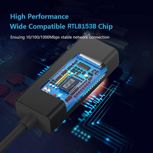 Bộ chuyển đổi <span class=keywords><strong>USB</strong></span> 3.0 Gigabit SYONG sang RJ45 LAN - Bộ chuyển đổi Ethernet tốc độ cao cho máy tính xách tay/máy tính để bàn - Product Image 3