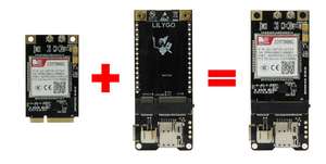 Carte de développement LILYGO T-PCIE <span class=keywords><strong>ESP32</strong></span>-WROVER avec puce AXP2101, carte Nano WIFI Bluetooth Composable 4.0H, kits et cartes <span class=keywords><strong>SIM</strong></span> série 9102 - Product Image 4