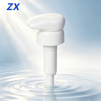 Pompe à lotion anti-déversement en PP blanc 24/410 pour bouteilles et emballages cosmétiques, distributeur de désinfectant pour les mains avec logo personnalisable