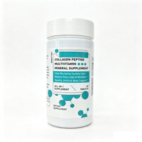 Comprimés de collagène hydrolysé avec vitamine C, biotine, zinc, complément nutritionnel beauté, OEM, étiquette privée